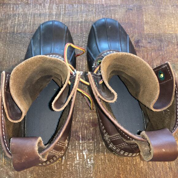 LL Bean 1912 8" Bean Boots Mens 6 Womens 8 Brown Outdoor Campcore Gorpcore - Picture 11 of 11